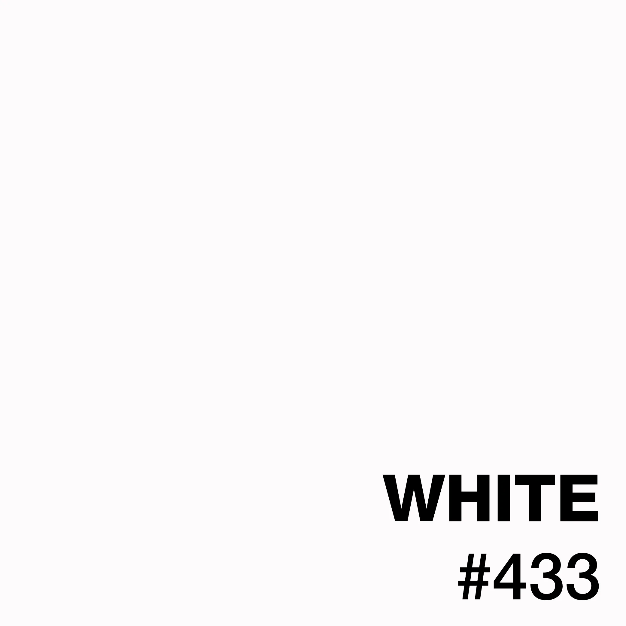 White epoxy flooring with smooth, seamless finish and uniform color