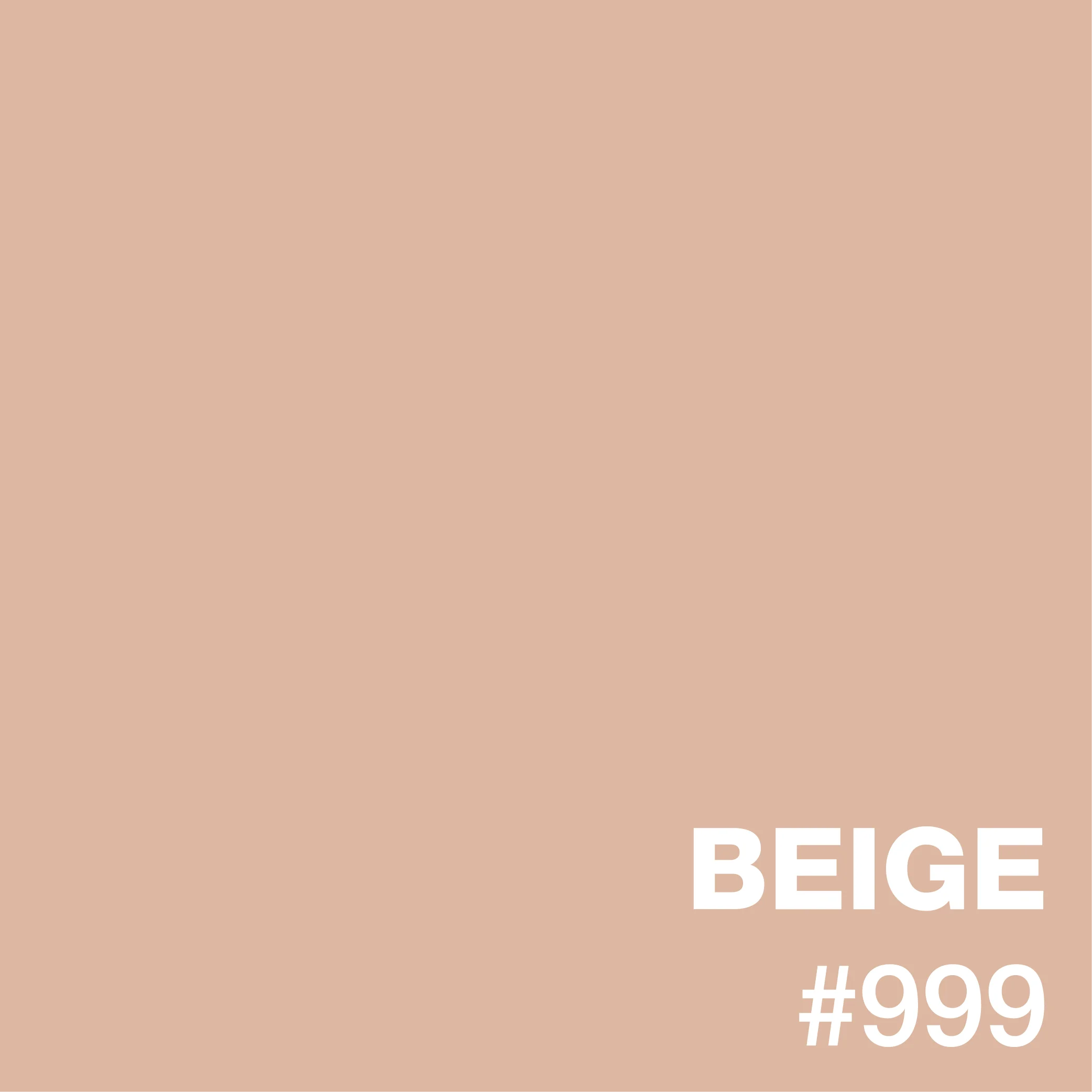 Smooth beige epoxy floor coating with uniform color finish