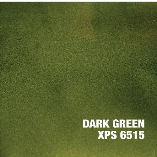 Dark green epoxy floor finish with textured surface, XPS 6515 color specification
