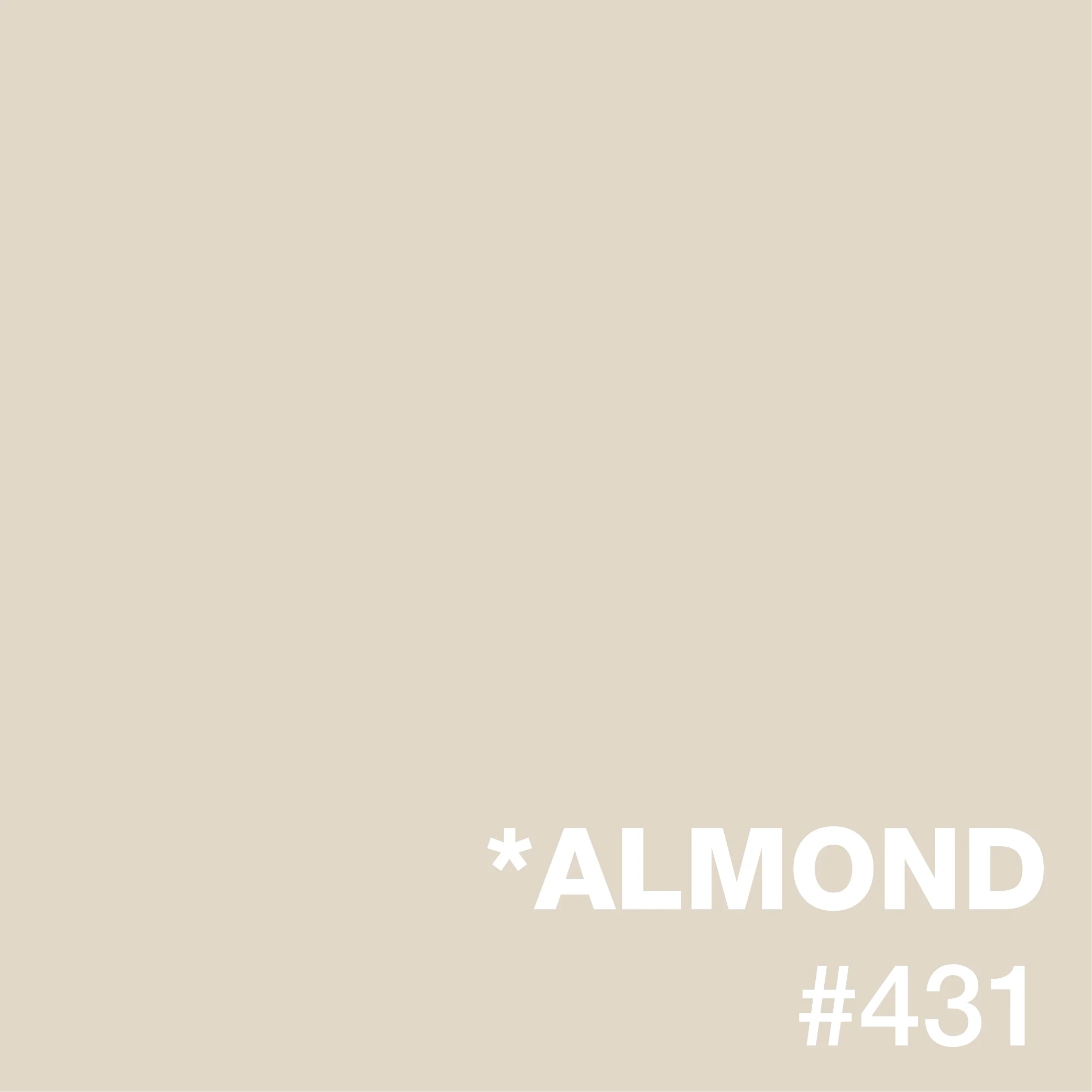Smooth almond-colored epoxy floor coating with uniform finish